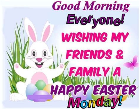 good morning happy easter monday images